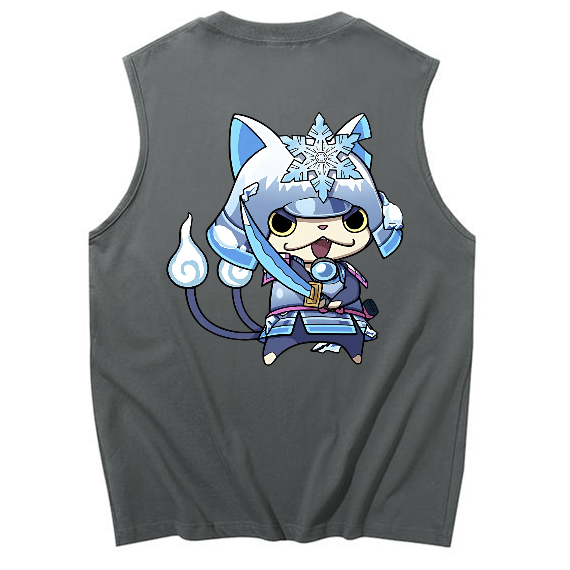 （画像用） 妖怪ウォッチ Yo-kai Watch コットン100％タンクトップ（背面プリント）